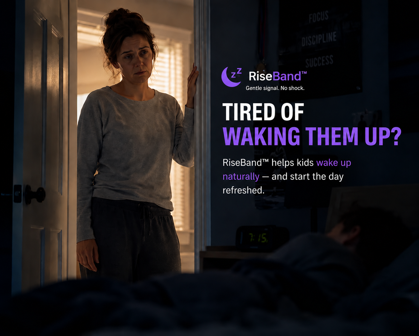 RiseBand™ Silent Alarm - Wake Up Calm. Every Day