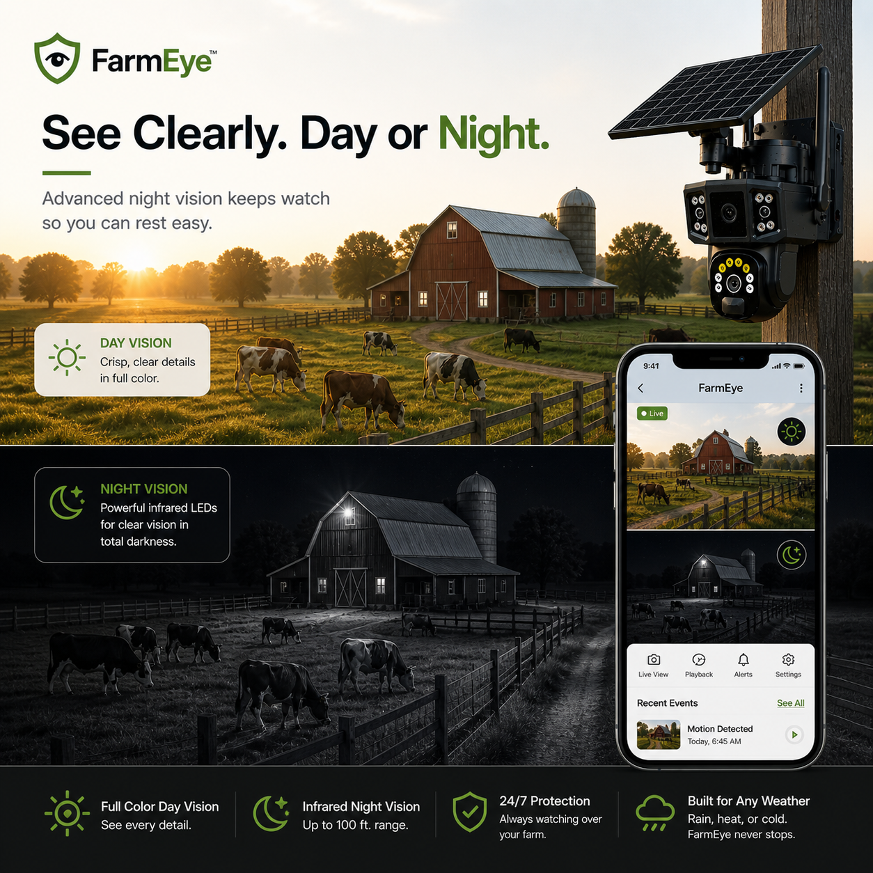 FarmEye™ 4G Solar Smart Farm Camera