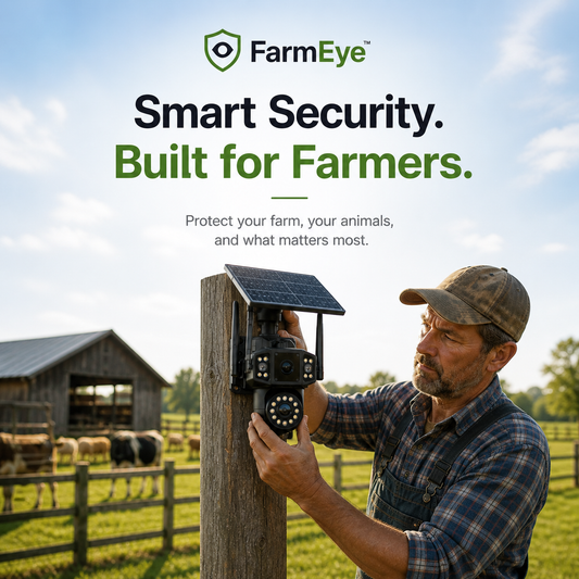 FarmEye™ 4G Solar Smart Farm Camera