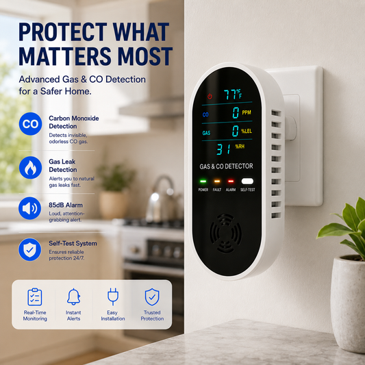 AirGuard™ Smart Gas & CO Detector